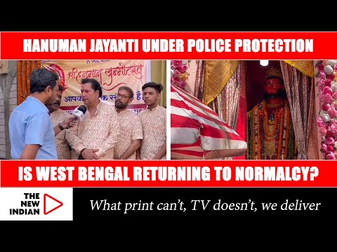 West Bengal Celebrates Hanuman Jayanti Under 'police Protection'