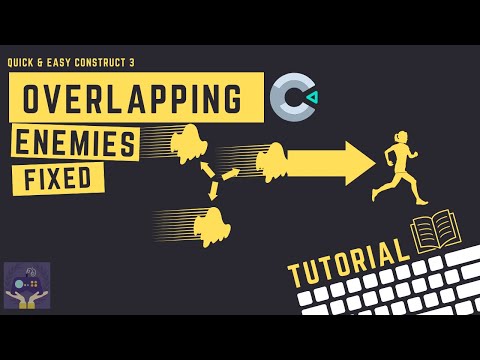 Stop enemy overlapping - Construct 3 Tutorial