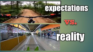 Expectation vs. Reality  #gopro #mecq #mtb #hardtail