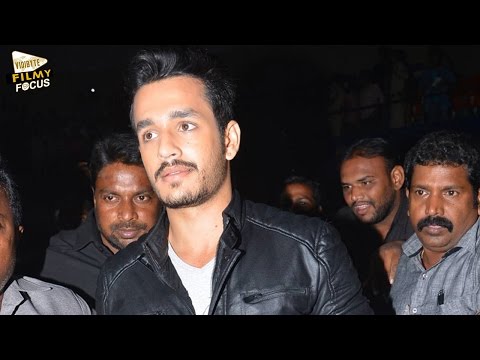 Akkineni Akhil Smashing Entry At Akhil Audio Launch || Akhil Akkineni 