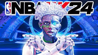 BEST DEMIGOD "GLITCH" BUILD ON NBA 2K24! 90+ 3PT | 90+ DUNK | 90+ STRENGTH! BECOME A GOD ON THE 1S!