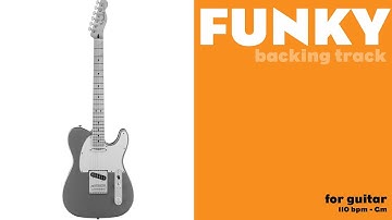 Funky backing track for GUITAR - Gm 110 Bpm