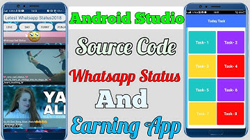 New Whatsapp Status App And Earning App Source Code | Android Studio | Appybuilder | Thunkable | aia