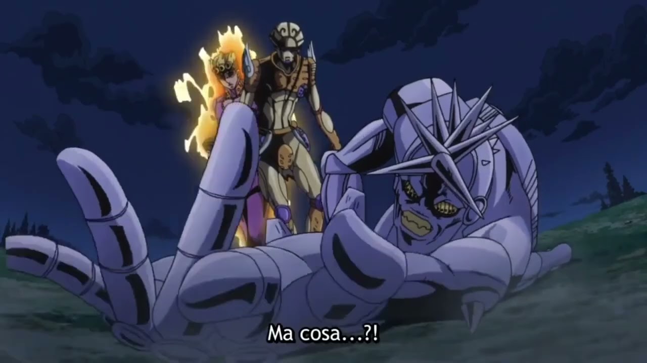 giorno pichhia male baby face(lo stand di melone)