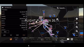 Infinite Flight Tutorial: Creating a REALISTIC Flight Plan in 20.1 Using SIDS (Dep) and STARS (App)
