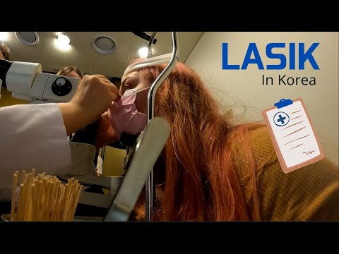 한국에서 라식 했습니다!