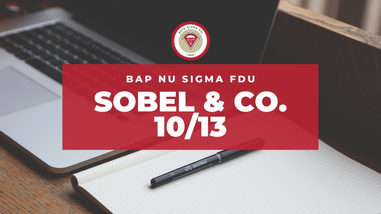BAP FDU ft. Sobel & Co.