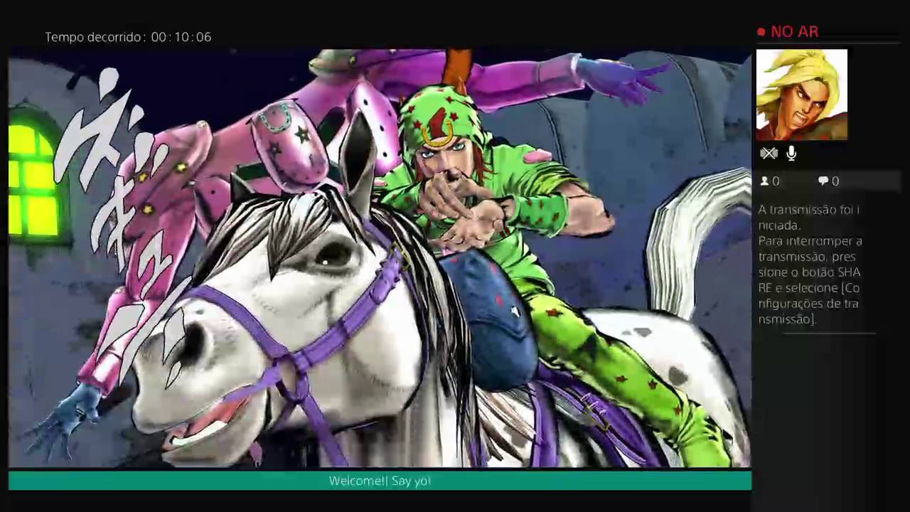Transmissão ao vivo Jojo's Bizarre Adventure Eyes of Heaven PS4 https://www.gamesatis.com/