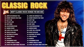 Classic Rock Songs 70s 80s 90s Full Album Vol 🔥 Queen, Bon Jovi, Kansas, U2,Metallica,Led Zeppeli