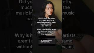 Why are disabled artists not allowed to tell our stories?