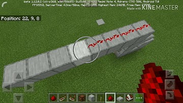 How to make redstone lamp lighting system in mcpe