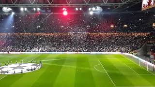 AFC Ajax- real Madrid 1-2 UEFA champions leugue  13-2-2019