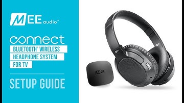 MEE audio Connect T1CMA Headphone System Bundle for TV | Setup Guide