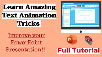 Learn PowerPoint Text Animation Effects | Typewriter effect | Handwriting Effect | Typography Effect