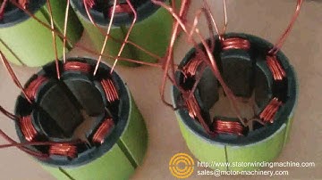 WIND 3A TSM Three needls winding machine for 6poles inslot stator