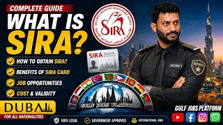 How to Get SIRA Certificate in Dubai 2025 | Security Guard Jobs Demand |