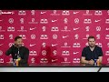 "Freuen uns auf die englischen Wochen!" 🎙 Die PK vor Eintracht Frankfurt vs. RB Leipzig