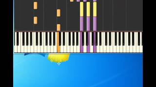 Sesame Street   Letter B [Piano tutorial by Synthesia]