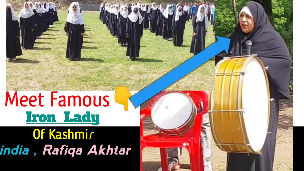 Miss Rafiqa Iron Lady Smt Rafiqa Akhther physical education teacher at kupwara ...