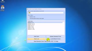 How To Use Random Color Flasher Software screenshot 4