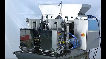 Two head linear weigher - 15L hopper model