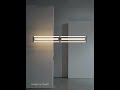 LED Parallel Aluminum Acrylic Pendant Light