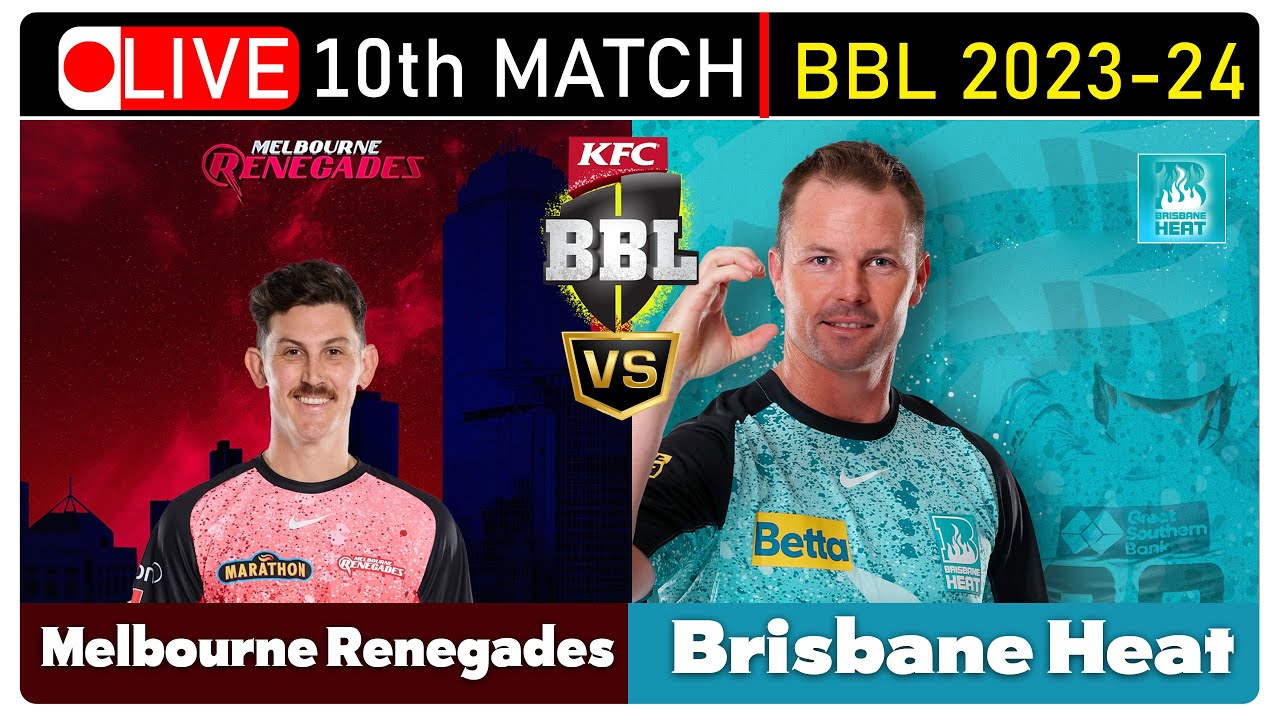 🔴 Live  Cricket Match  II   BRH vs MLR II     II   BBL 2023-24II