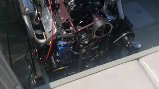 Teague TCM 1050 EFI engine in a Nordic 29 Deck Boat