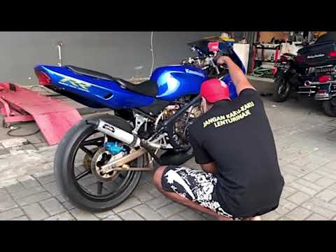 Setting knalpot cms ninja rr #terbaru Knalpot cms ninja | suara knalpot cms ninja