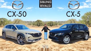 MAZDA CLASH!  2024 Mazda CX5 vs. 2024 Mazda CX50: Comparison