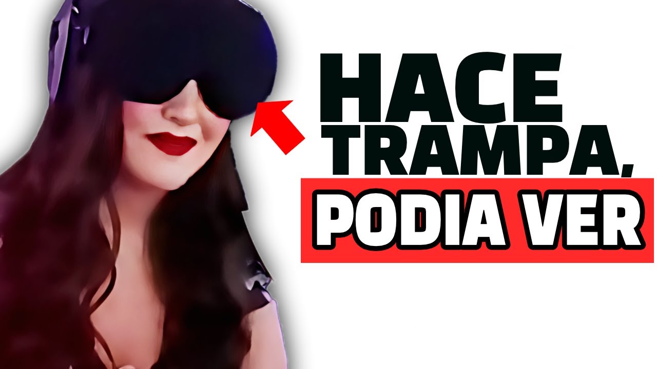 FINGIA ser CIEGA para ROMPER un RECORD