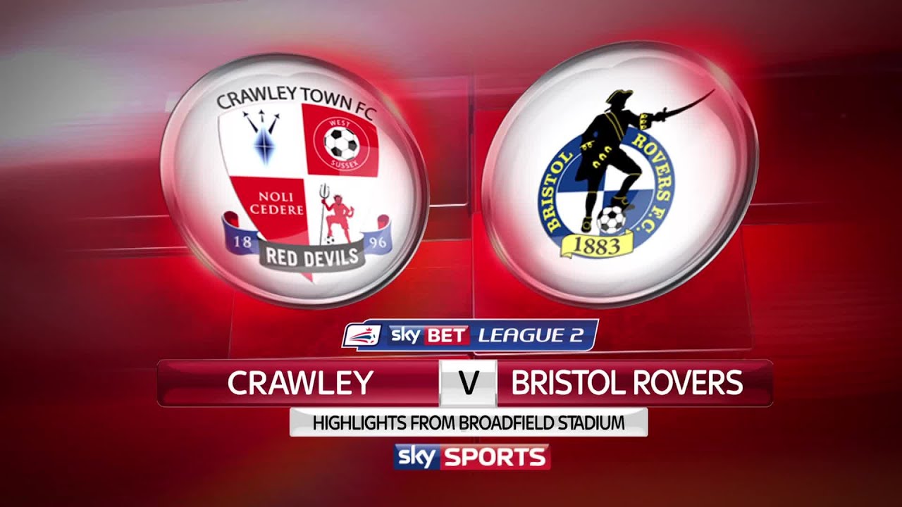 crawley town vs bristol rovers - YouTube