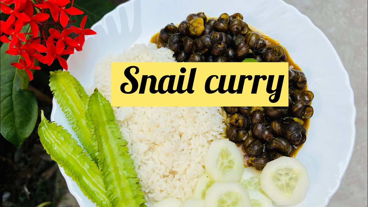Snail curry 🥰 
