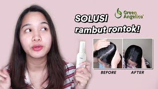 Serum Ampuh Untuk Meluruskan dan Mengatasi Rambut Rontok! | Green Angelica Hair Serum Review