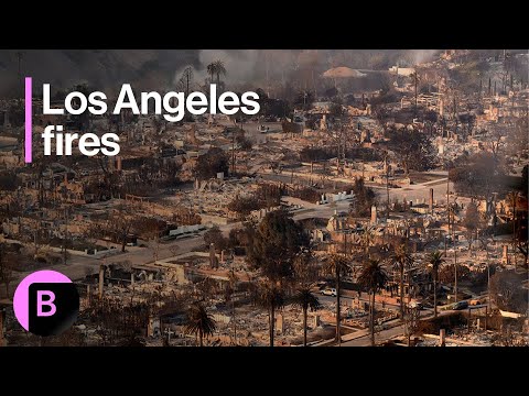 Aerial Video Shows Extent of Fire Damage in Los Angeles