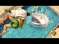 GTA 5 | Franklin vs SHARK - Crazy Water Fails ep.5