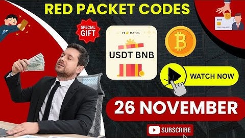 Free USDT 🤑 Red Packet Code in Binance Today 🎁 Binance Red Packet Code Today 🔥