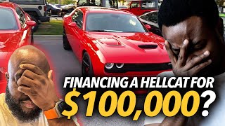 "Your Credit Score Is 440..." Man In Debt Tries To Finance a $100,000 Dodge Charger Hellcat
