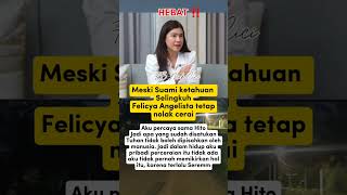 Download Lagu Felicya Angelista mengetahui Hito Selingkuh tapi engga mau cerai #foryou #keluargaartis #keluarga MP3