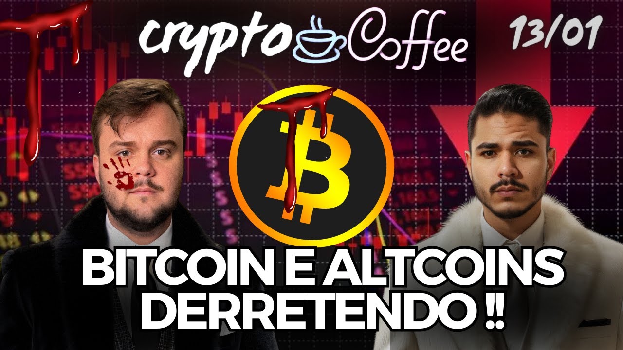 BITCOIN E ALTCOINS DERRETENDO ! VEJA ISSO