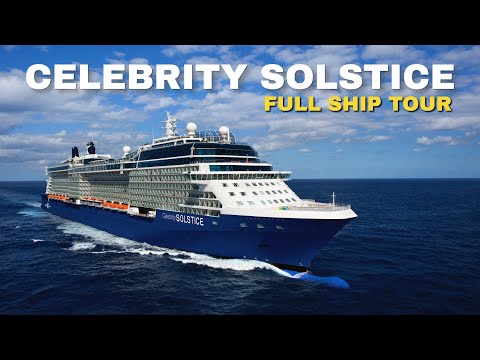 Video: Celebrity Solstice Cruise Ship Lounget ja baarit