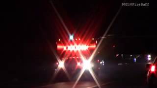 LAFD Rescue 861 Responding