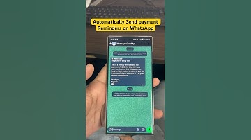 Send Automated Payment Reminders on WhatsApp✅🚀 #shorts #whatsapp #paymentcollection