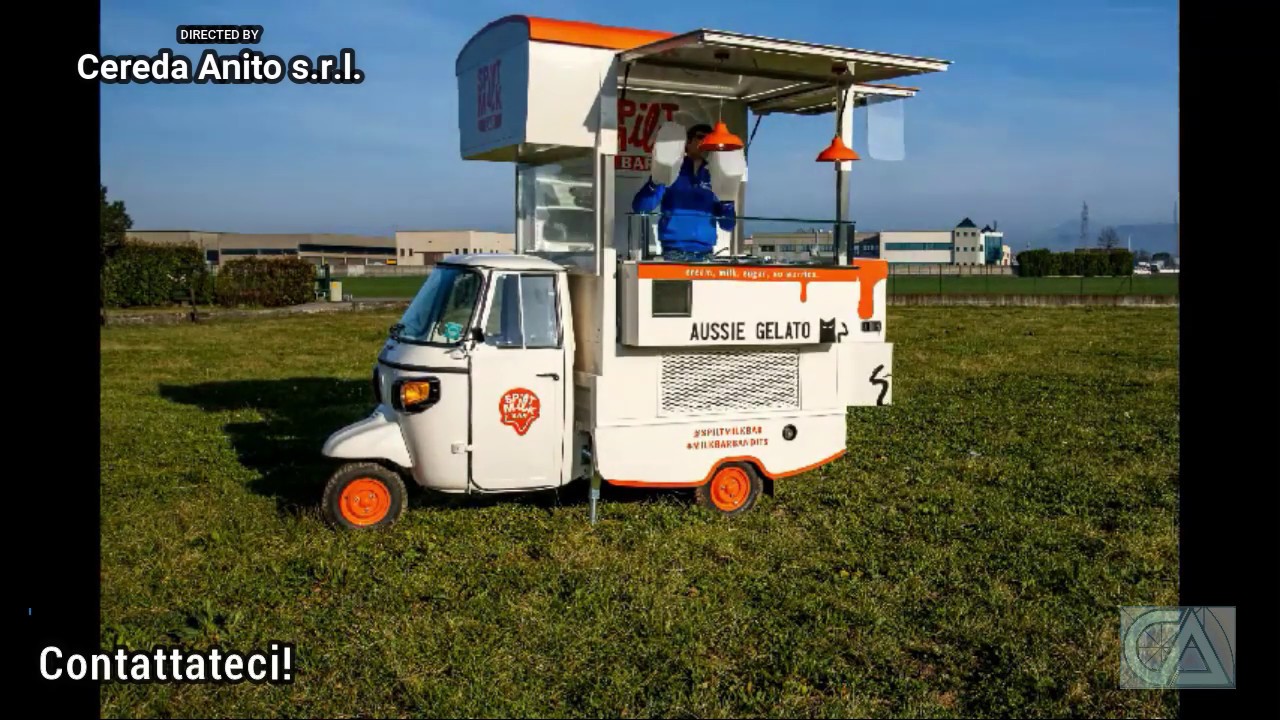 Ape Piaggio Gelati OnBoard