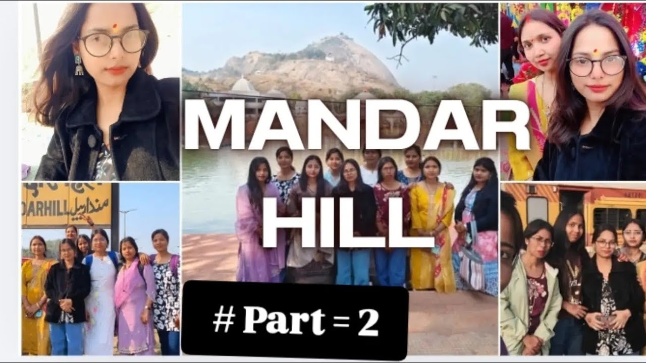 MANDAR HILL TRIP WITH FRIENDS 🥰  #part 2🌸
