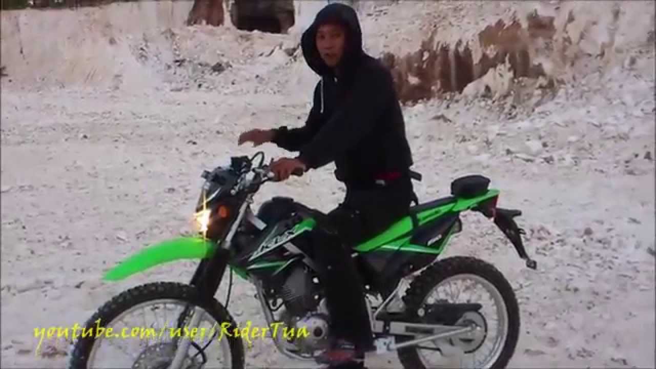 Rider Tua Test Ride Kawasaki KLX 150L YouTube Rider Tua Test Ride Kawasaki KLX 150L YouTube