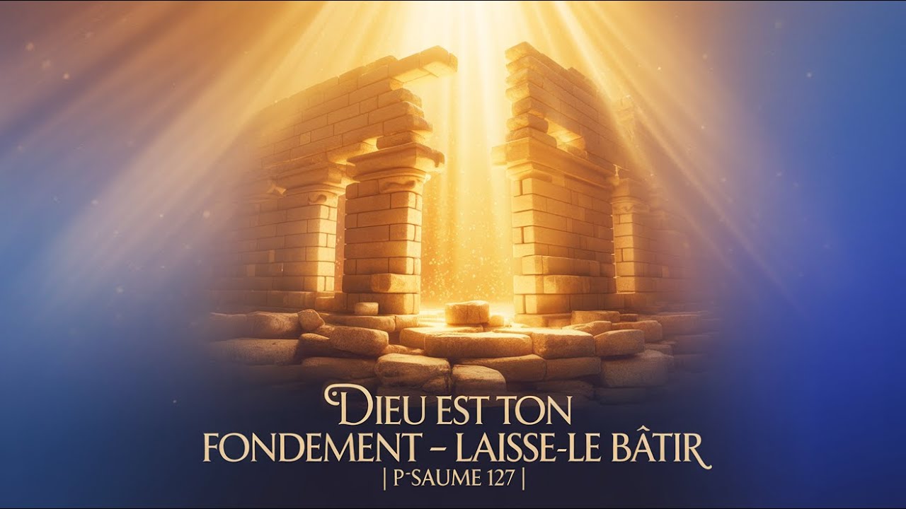 🏗️ Dieu Est Ton Fondement – Laisse-Le Bâtir | Psaume 127 🏗️