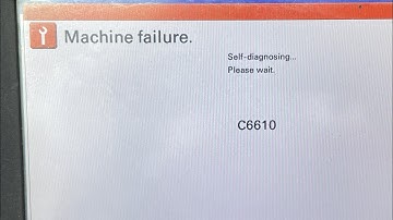 How do I reset Kyocera 5053ci error code c6610