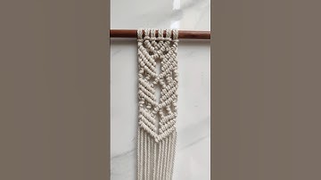 Macrame Design for Beginners #macrameforbeginners #macrame #macrame #macramedesigns #macramepattern