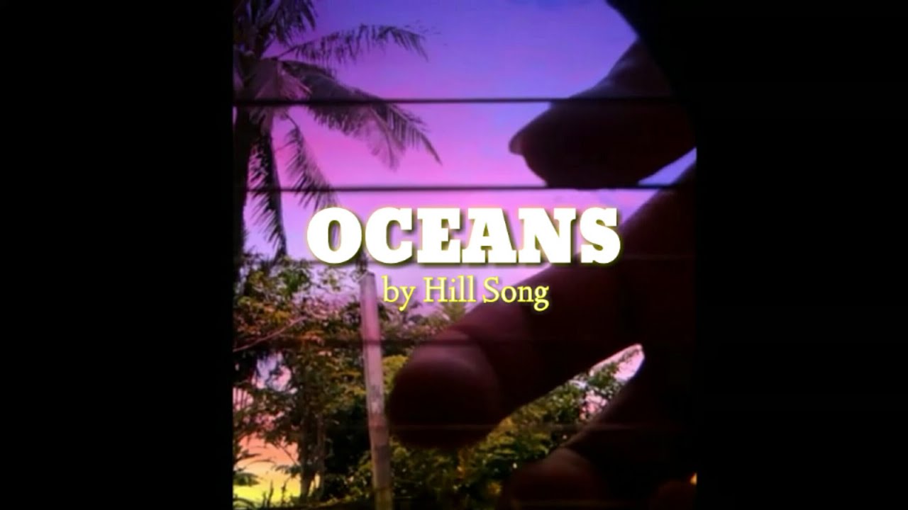 (Free Tabs) OCEANS HILLSONG Fingerstyle Guitar Cover with Lyrics